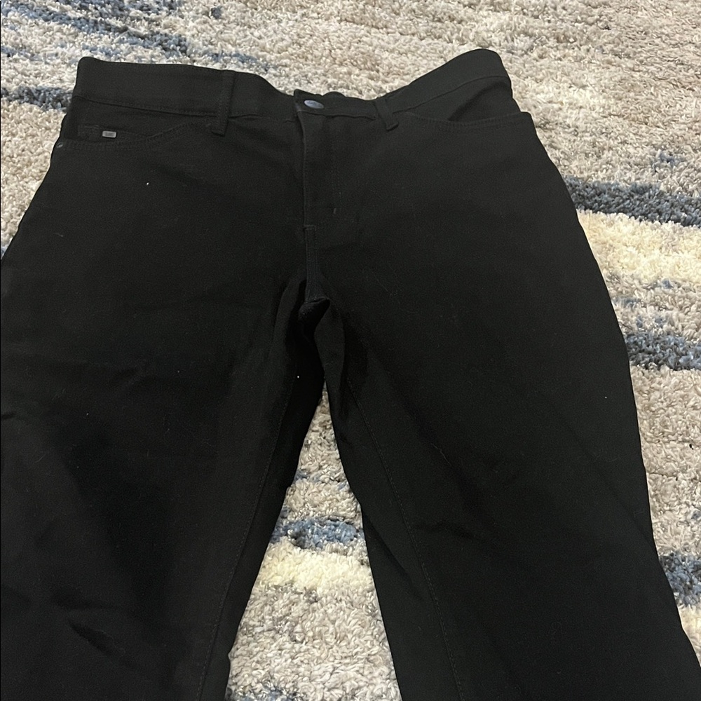 Lee Women's Black Straight Leg Jeans